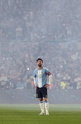 Lionel Messi, Argentina vs. Benin, Friendly Match, October 6, 2026, Monumental Stadium, Buenos Aires. Photo by Javier Garcia Martino, CABJ Press