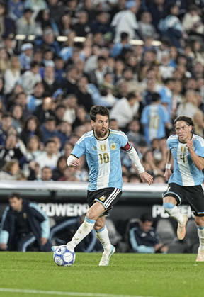 Lionel Messi, Argentina vs. Benin, Friendly Match, October 6, 2026, Monumental Stadium, Buenos Aires. Photo by Javier Garcia Martino, CABJ Press