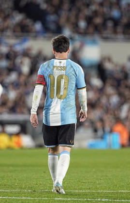 Lionel Messi, Argentina vs. Benin, Friendly Match, October 6, 2026, Monumental Stadium, Buenos Aires. Photo by Javier Garcia Martino, CABJ Press