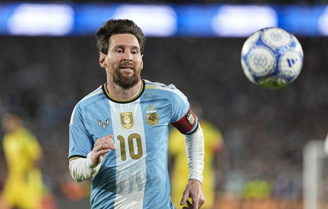 Lionel Messi, Argentina vs. Benin, Friendly Match, October 6, 2026, Monumental Stadium, Buenos Aires. Photo by Javier Garcia Martino, CABJ Press