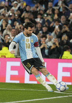 Lionel Messi, Argentina vs. Benin, Friendly Match, October 6, 2026, Monumental Stadium, Buenos Aires. Photo by Javier Garcia Martino, CABJ Press