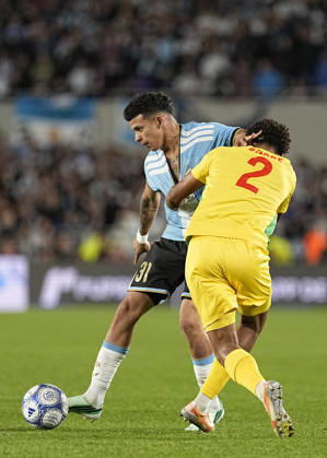 Leonel Flores, Argentina vs. Benin, Friendly Match, October 6, 2026, Monumental Stadium, Buenos Aires. Photo by Javier Garcia Martino, CABJ Press Office