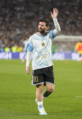 Lionel Messi, Argentina vs. Benin, Friendly Match, October 6, 2026, Monumental Stadium, Buenos Aires. Photo by Javier Garcia Martino, CABJ Press