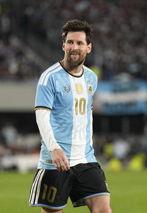 Lionel Messi, Argentina vs. Benin, Friendly Match, October 6, 2026, Monumental Stadium, Buenos Aires. Photo by Javier Garcia Martino, CABJ Press