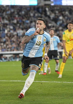 Nicolas Otamendi, Argentina vs. Benin, Friendly Match, October 6, 2026, Monumental Stadium, Buenos Aires. Photo by Javier Garcia Martino, CABJ Press