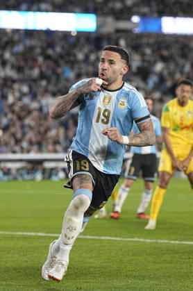 Nicolas Otamendi, Argentina vs. Benin, Friendly Match, October 6, 2026, Monumental Stadium, Buenos Aires. Photo by Javier Garcia Martino, CABJ Press