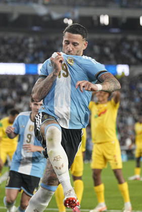 Nicolas Otamendi, Argentina vs. Benin, Friendly Match, October 6, 2026, Monumental Stadium, Buenos Aires. Photo by Javier Garcia Martino, CABJ Press