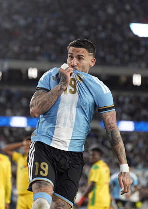 Nicolas Otamendi, Argentina vs. Benin, Friendly Match, October 6, 2026, Monumental Stadium, Buenos Aires. Photo by Javier Garcia Martino, CABJ Press