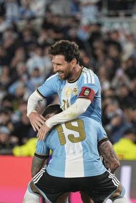 Lionel Messi: Argentina vs. Benin, Friendly Match, October 6, 2026, Monumental Stadium, Buenos Aires. Photo by Javier Garcia Martino, CABJ Press