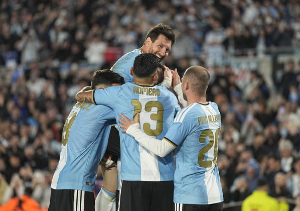 Lionel Messi, Argentina vs. Benin, Friendly Match, October 6, 2026, Monumental Stadium, Buenos Aires. Photo by Javier Garcia Martino, CABJ Press