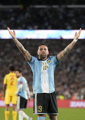 Nicolas Otamendi, Argentina vs. Benin, Friendly Match, October 6, 2026, Monumental Stadium, Buenos Aires. Photo by Javier Garcia Martino, CABJ Press