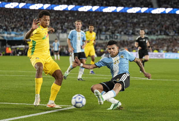 Leonel Flores Argentina vs. Benin Friendly Match October 6, 2026 Monumental Stadium, Buenos Aires Photo by Javier Garcia Martino, CABJ Press