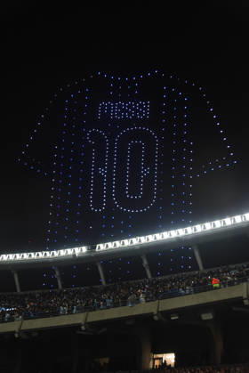 Argentina v Benin - International Friendly, Länderspiel, Nationalmannschaft Lionel Messi s shirt is made with drones after the match between Argentina and Benin at Estadio Monumental in Buenos Aires, Argentina, on October 6, 2026. Buenos Aires Buenos Aires Argentina  Copyright: xFedericoxPerettix originalFilename:peretti-argentin261006_npDI3
