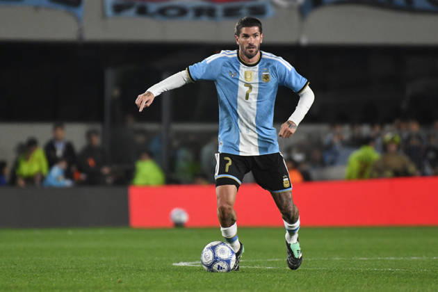 Argentina v Benin - International Friendly, Länderspiel, Nationalmannschaft Rodrigo de Paul of Argentina plays during the match between Argentina and Benin at Estadio Monumental in Buenos Aires, Argentina, on October 6, 2026. Buenos Aires Buenos Aires Argentina  Copyright: xFedericoxPerettix originalFilename:peretti-argentin261006_npEUI