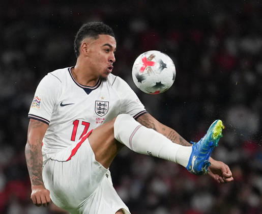 England v Czech Republic Group 3 UEFA Nations League - Season 2026 2027 - Wembley Stadium Morgan Rogers of England during the England v Czech Republic UEFA Group 3 Nations League Match at Wembley Stadium London, Season 26 27, October 6 2026 London United Kingdom