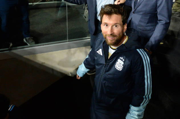 BUENOS AIRES, ARGENTINA 6 OCTOBER: Lionel Messi of Argentina leaves the stadium, during a friendly match between Argentina and Benin at the Estadio Monumental Antonio V. Liberti on 6 October 2026 in Buenos Aires, Argentina.  Copyright: xMBxMediax