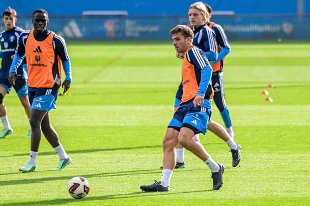 Sebastiaan Bornauw, Mario Vuskovic, HSV in Action, Germany, Hamburg, Volksparkstadion, Soccer, Bundesliga 1, Hamburger SV Training Session
