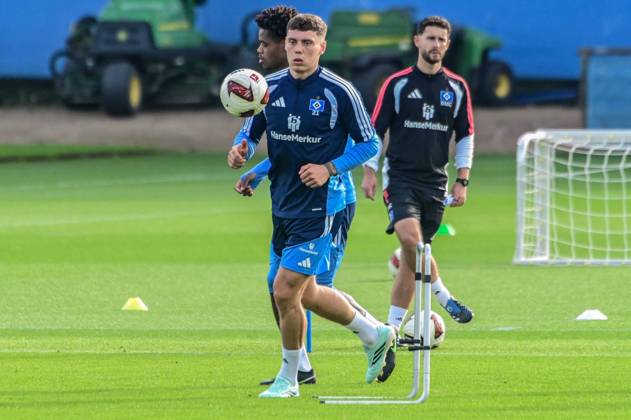 Nicolai Remberg, HSV on the Ball Germany, Hamburg, Volksparkstadion, soccer, Bundesliga 1, Hamburger SV practice
