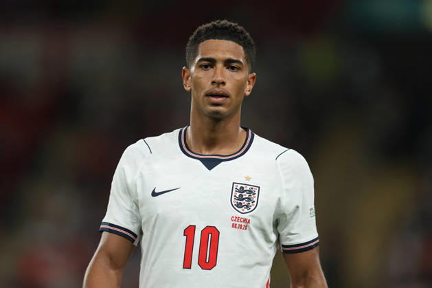 LONDON, ENGLAND - OCTOBER 6: Jude Bellingham of England during the UEFA Nations League 2026 27 group phase match between England and Czechia at Wembley Stadium on October 6, 2026 in London, England. Copyright: xMBxMediax