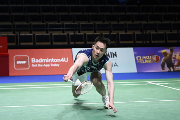 Chi Yu Jen of Taiwan in action during the badminton Clash of Clans Arctic Open 2026 tournament in Vantaa, Finland on 7th October, 2026. - ANTTI AIMO-KOIVISTO Vantaa Finland biM8JDiEK7E  Copyright: xAnttixAimo-Koivistox biM8JDiEK7E