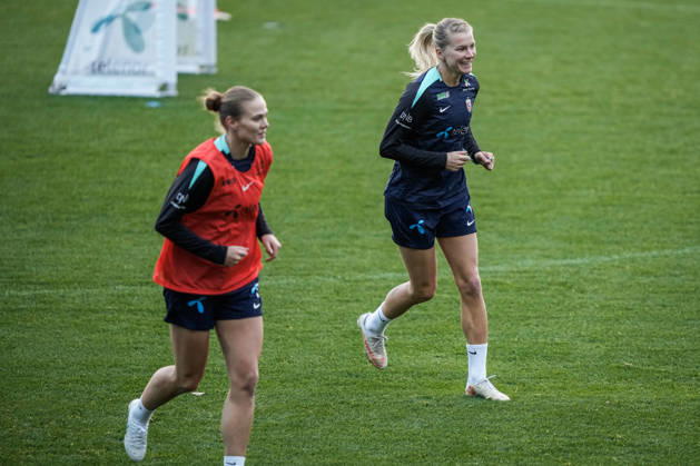 The women s national soccer team is preparing for the World Cup qualifiers Oslo, October 7, 2026 Ada Hegerberg during a training session at Ullevaal Stadium, for the World Cup qualifier against Romania. The matches will be played on October 9 at Arcul de Triumf Stadium in Bucharest and on October 13 at Ullevaal Stadium in Oslo. Photo: Beate Oma Dahle, NTB, Oslo, Norway. EDITORIAL USE ONLY. RESTRICTED USE FOR BETTING COMPANIES. Copyright: xBeatexOmaxDahlex xNTBx