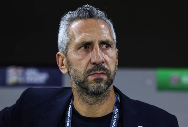 October 6, 2026, Tirana, Tirana, Albania: Head coach Roberto Cevoli of San Marino during UEFA Nations League 2026-2027 group phase match between Albania and San Marino in Tirana, Albania on 6 October, 2026. Soccer 2026 Albania Vs San Marino UEFA Nations League 2026-2027  - ZUMAb266 20261006_zip_b266_005 Copyright: xArmandoxBabanix