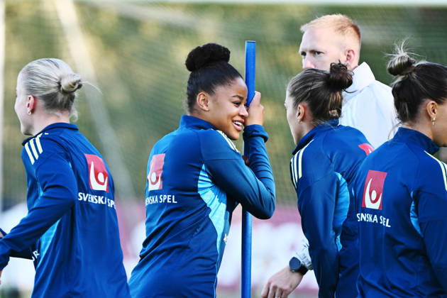 STOCKHOLM, SWEDEN, October 7, 2026 Felicia Schröder as the women s national team trains at Bosön ahead of the 2027 World Cup playoff STOCKHOLM, SWEDEN x10090x Copyright: xClaudioxBresciani TTx THE WOMEN S NATIONAL TEAM TRAINS BEFORE THE PLAYOFFS