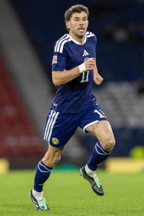 Scotland v Slovenia, UEFA Nations League Ryan Christie of Scotland national team, Nationalteam during the UEFA Nations League League B Group B1 between Scotland and Slovenia. Barclays Hampden, Hampden Park, Glasgow, Scotland. 6 October 2026. Hampden Park Barclays Hampden Glasgow Scotland Editorial use only , Copyright: xColinxPoultneyx PSI-24964-0062