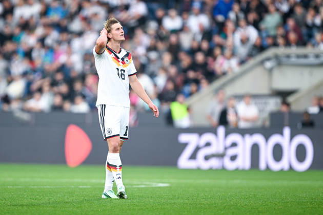 U-21 International Match 26-27: Germany vs. Georgia on October 6, 2026, at the SchücoArena in Bielefeld; Aljoscha Kemlein, Germany MT