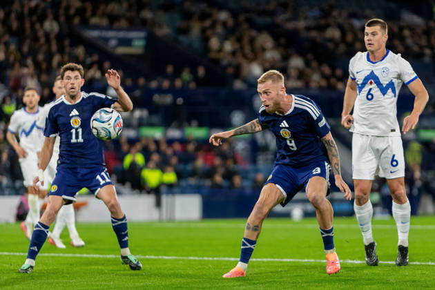 Scotland v Slovenia, UEFA Nations League Billy Gilmour of Scotland national team, Nationalteam during the UEFA Nations League League B Group B1 between Scotland and Slovenia. Barclays Hampden, Hampden Park, Glasgow, Scotland. 6 October 2026. Hampden Park Barclays Hampden Glasgow Scotland Editorial use only , Copyright: xColinxPoultneyx PSI-24964-0089