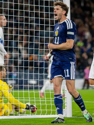 Scotland v Slovenia, UEFA Nations League Ryan Christie of Scotland national team, Nationalteam during the UEFA Nations League League B Group B1 between Scotland and Slovenia. Barclays Hampden, Hampden Park, Glasgow, Scotland. 6 October 2026. Hampden Park Barclays Hampden Glasgow Scotland Editorial use only , Copyright: xColinxPoultneyx PSI-24964-0090