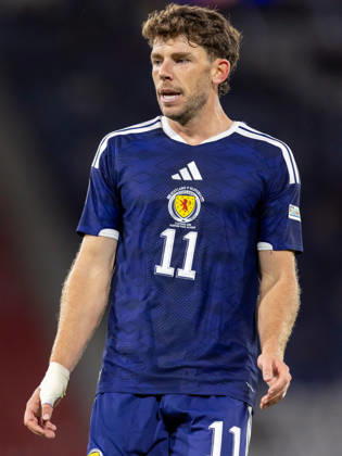 Scotland v Slovenia, UEFA Nations League Ryan Christie of Scotland national team, Nationalteam during the UEFA Nations League League B Group B1 between Scotland and Slovenia. Barclays Hampden, Hampden Park, Glasgow, Scotland. 6 October 2026. Hampden Park Barclays Hampden Glasgow Scotland Editorial use only , Copyright: xColinxPoultneyx PSI-24964-0092