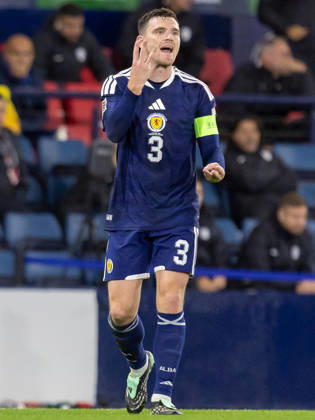 Scotland v Slovenia, UEFA Nations League Andy Robertson of Scotland national team, Nationalteam during the UEFA Nations League League B Group B1 between Scotland and Slovenia. Barclays Hampden, Hampden Park, Glasgow, Scotland. 6 October 2026. Hampden Park Barclays Hampden Glasgow Scotland Editorial use only , Copyright: xColinxPoultneyx PSI-24964-0100