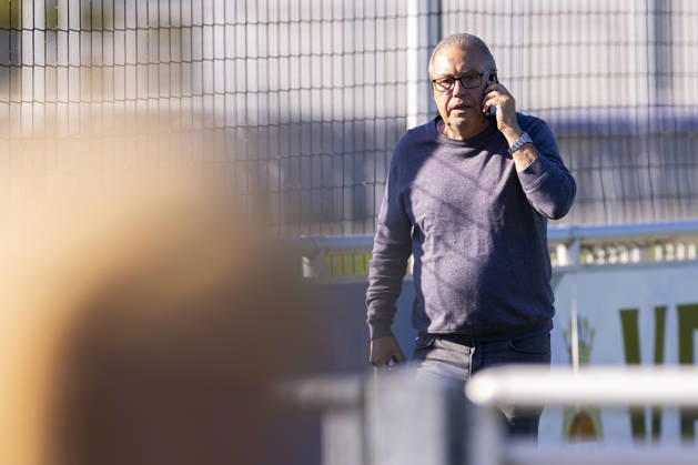 October 7, 2026, Soccer, FC Schalke 04 practice, Scout Manfred Manni Dubski, FC Schalke 04, Gelsenkirchen, FC Schalke 04 training facility, North Rhine-Westphalia, Germany, xRHR, PHOTO YYx Copyright: RHR-FOTOx RHR-FOTO YY