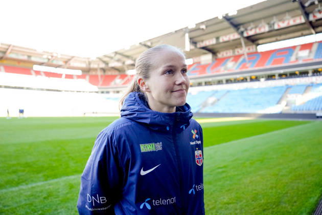Women s National Soccer Team Prepares for World Cup Qualifiers Oslo, October 7, 2026 Guro Reiten during a press conference at Ullevaal Stadium, before the World Cup qualifier against Romania. The matches will be played on October 9 at Arcul de Triumf Stadium in Bucharest and on October 13 at Ullevaal Stadium in Oslo. Photo: Beate Oma Dahle, NTB, Oslo, Norway. EDITORIAL USE ONLY. RESTRICTED USE FOR BETTING COMPANIES. Copyright: xBeatexOmaxDahlex xNTBx