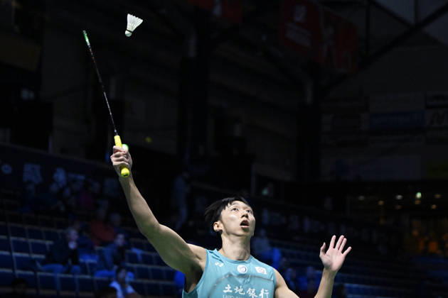 Su Li Yang of Taiwan in action during the badminton Clash of Clans Arctic Open 2026 tournament in Vantaa, Finland, on October 7, 2026. - ANTTI AIMO-KOIVISTO Vantaa Finland YdAFXd65pK8  Copyright: xAnttixAimo-Koivistox YdAFXd65pK8