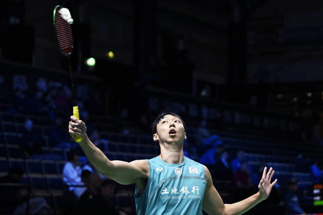 Su Li Yang of Taiwan in action during the badminton Clash of Clans Arctic Open 2026 tournament in Vantaa, Finland, on October 7, 2026. - ANTTI AIMO-KOIVISTO Vantaa Finland 8E2-fnMnOAg  Copyright: xAnttixAimo-Koivistox 8E2-fnMnOAg