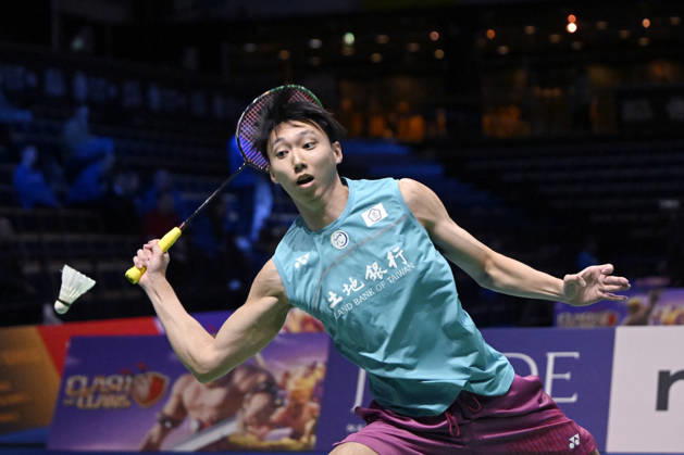 Su Li Yang of Taiwan in action during the badminton Clash of Clans Arctic Open 2026 tournament in Vantaa, Finland, on October 7, 2026. - ANTTI AIMO-KOIVISTO Vantaa Finland _mWi8LVZ7os  Copyright: xAnttixAimo-Koivistox _mWi8LVZ7os