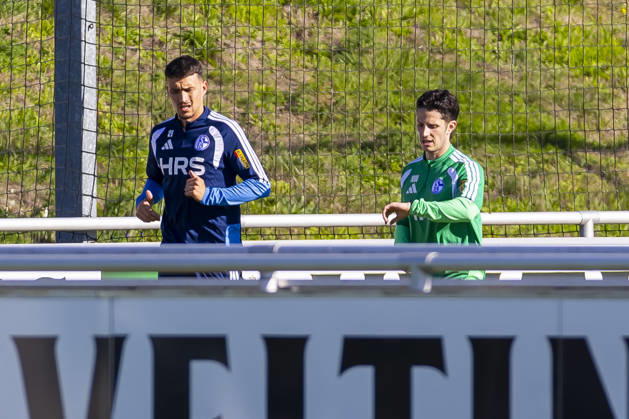 October 7, 2026, Soccer, FC Schalke 04 training by Dejan Ljubicic FC Schalke 04 trains individually with rehab coach Nico Wamig FC Schalke 04 Gelsenkirchen FC Schalke 04 training facility NRW Germany xRHR PHOTO YYx Copyright: RHR-FOTOx RHR-FOTO YY