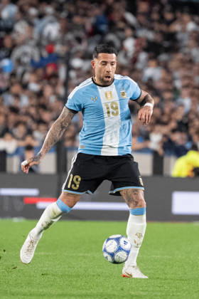 BUENOS AIRES, ARGENTINA - OCTOBER 6: Nicolas Otamendi of Argentina passes the ball during the International Friendly, Länderspiel, Nationalmannschaft football match between Argentina and Benin, at the Estadio Monumental Antonio V. Liberti, on October 6, 2026, in Buenos Aires, Argentina. Richard Callis Fotoarena (Richard Callis SPP) Copyright: xRichardxCallisx xSPPx spp-en-RiCa-3026242