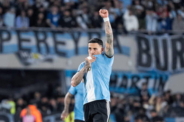 BUENOS AIRES, ARGENTINA - OCTOBER 6: Nicolas Otamendi of Argentina celebrates after scoring the team s first goal during the International Friendly, Länderspiel, Nationalmannschaft football match between Argentina and Benin, at the Estadio Monumental Antonio V. Liberti, on October 6, 2026, in Buenos Aires, Argentina. Richard Callis Fotoarena (Richard Callis SPP) Copyright: xRichardxCallisx xSPPx spp-en-RiCa-3026265