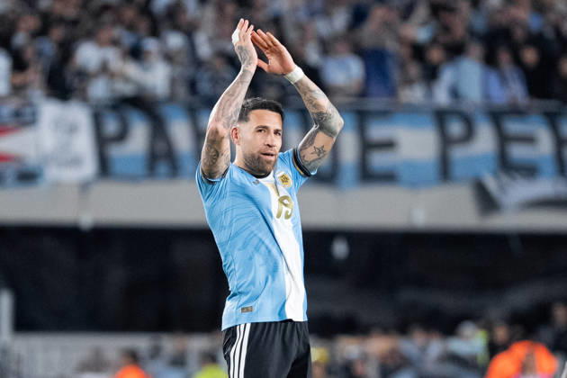 BUENOS AIRES, ARGENTINA - OCTOBER 6: Nicolas Otamendi of Argentina celebrates after scoring the team s first goal during the International Friendly, Länderspiel, Nationalmannschaft football match between Argentina and Benin, at the Estadio Monumental Antonio V. Liberti, on October 6, 2026, in Buenos Aires, Argentina. Richard Callis Fotoarena (Richard Callis SPP) Copyright: xRichardxCallisx xSPPx spp-en-RiCa-3026276