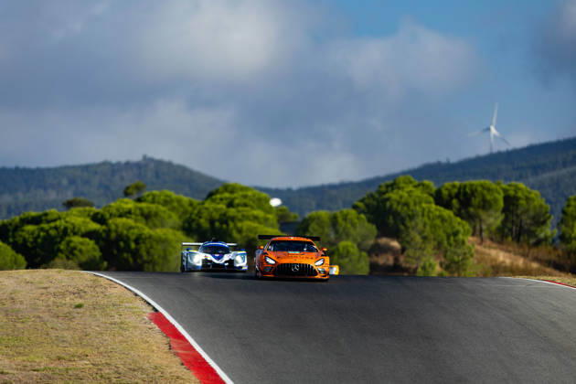 AUTO - ELMS - 4 HOURS OF PORTIMAO 2026 63 NARAN Ameerh (gbr), ANDRADE Rui (ang), SETTE CAMARA Sergio (bra), Iron Lynx, Mercedes-AMG LMGT3, LMGT3, action during the 4 Hours of Portimao 2026, 6th round of the 2026 European Le Mans Series on the Autodromo Internacional do Algarve from October 8 to 10, 2026 in Portimao, Portugal - Copyright: xJoaoxFilipex