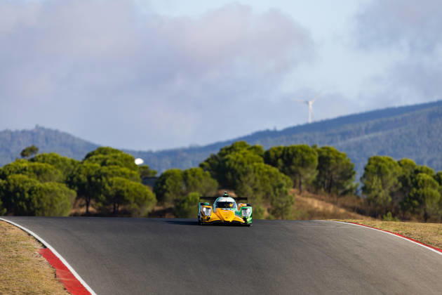 AUTO - ELMS - 4 HOURS OF PORTIMAO 2026 43 SMIECHOWSKI Jakub (pol), DILLMANN Tom (fra), YELLOLY Nicholas (gbr), Inter Europol Competition, Oreca 07 - Gibson, LMP2, action during the 4 Hours of Portimao 2026, 6th round of the 2026 European Le Mans Series on the Autodromo Internacional do Algarve from October 8 to 10, 2026 in Portimao, Portugal - Copyright: xJoaoxFilipex
