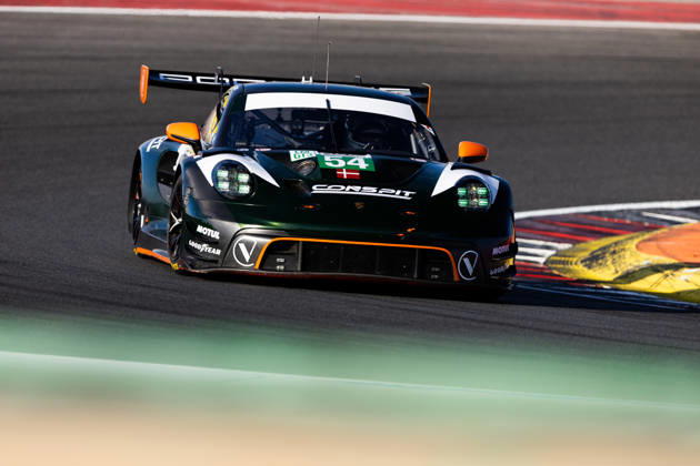 AUTO - ELMS - 4 HOURS OF PORTIMAO 2026 54 MORITZ Max (ger), PAQUE Benjamin (bel), BACHLER Klaus (aut), High Class Racing, Porsche 911 GT3 R LMGT3, LMGT3, action during the 4 Hours of Portimao 2026, 6th round of the 2026 European Le Mans Series on the Autodromo Internacional do Algarve from October 8 to 10, 2026 in Portimao, Portugal - Copyright: xJoaoxFilipex