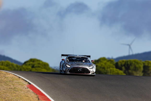 AUTO - ELMS - 4 HOURS OF PORTIMAO 2026 62 AL-KHELAIFI Abdulla Ali (qat), HANSES Julian (ger), ARON Ralf (est), Team Qatar by Iron Lynx, Mercedes-AMG LMGT3, LMGT3, action during the 4 Hours of Portimao 2026, 6th round of the 2026 European Le Mans Series on the Autodromo Internacional do Algarve from October 8 to 10, 2026 in Portimao, Portugal - Copyright: xJoaoxFilipex