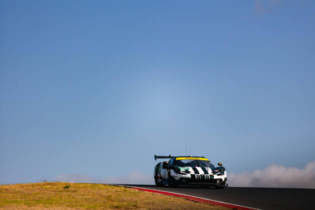 AUTO - ELMS - 4 HOURS OF PORTIMAO 2026 55 CAMERON Duncan (gbr), PEREL David (rsa), GRIFFIN Matthew (irl), Spirit of Race, Ferrari 296 LMGT3 Evo, LMGT3, action during the 4 Hours of Portimao 2026, 6th round of the 2026 European Le Mans Series on the Autodromo Internacional do Algarve from October 8 to 10, 2026 in Portimao, Portugal - Copyright: xJoaoxFilipex