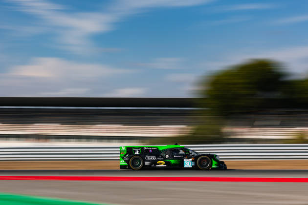 AUTO - ELMS - 4 HOURS OF PORTIMAO 2026 30 RODA Giorgio (ita), VERSCHOOR Richard (ned), PIN Doriane (fra), Duqueine Team, Oreca 07 - Gibson, LMP2 Pro Am, action during the 4 Hours of Portimao 2026, 6th round of the 2026 European Le Mans Series on the Autodromo Internacional do Algarve from October 8 to 10, 2026 in Portimao, Portugal -  Copyright: xJoaoxFilipex