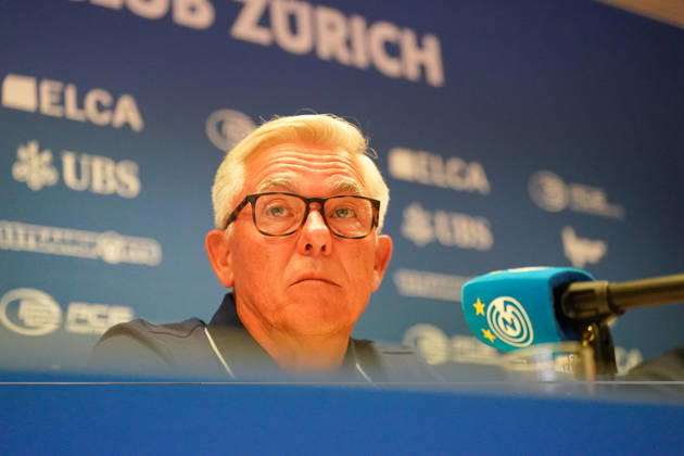 Switzerland, Zurich Soccer Grasshopper Club Zurich Introduction of Head Coach Olaf Janßen Press Conference Zurich Facial expressions, emotions, press conference, media Copyright: xJOERANxSTEINSIEKx