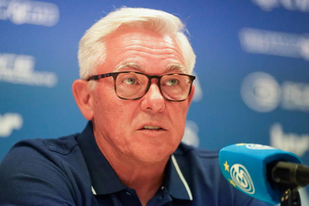 Switzerland, Zurich Soccer Grasshopper Club Zurich Introduction of Head Coach Olaf Janßen Press Conference Zurich Facial expressions, emotions, press conference, media Copyright: xJOERANxSTEINSIEKx